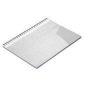 Witte betonwand notitieboek (Linkerzijde)