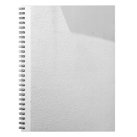 Witte betonwand notitieboek (Voorkant)