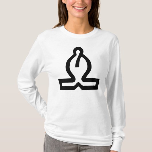Witte bisschop t-shirt (Voorkant)