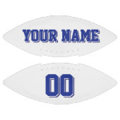 WITTE BLAUW EN AANgepast Football NAVY (Panelen)