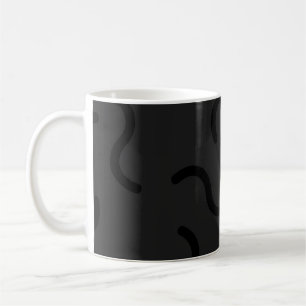 Witte, Bleke grijze klassieke Mok, 11 oz koffie Mo Koffiemok