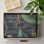 Witte Bloeiende Gumnut Decoupage Tissuepapier (Geschenk)