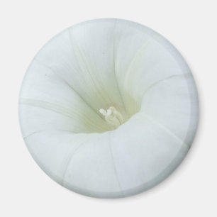 Witte Bloem Center Magneet