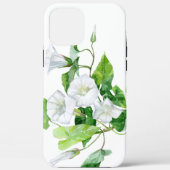 Witte bloem, gevlekt Case-Mate iPhone case (Achterkant)