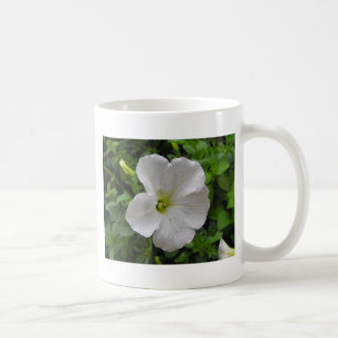witte bloem koffiemok