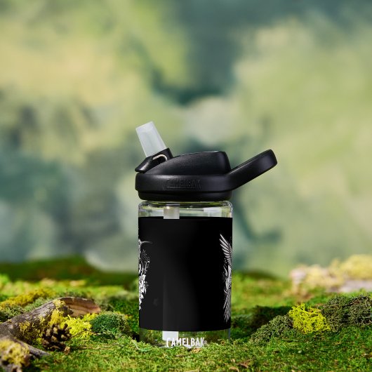 Witte Bloem Waterfles