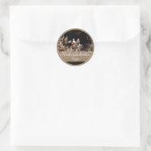 Witte Bloemen Jar Labels 2 (Tas)