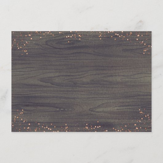 Witte Bloemen Rustieke Land Bruiloft Informatie Informatiekaartje (Achterkant)