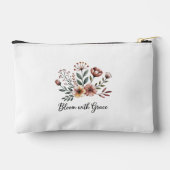 Witte  Bloemen Wildflowers Etui (Achterkant)