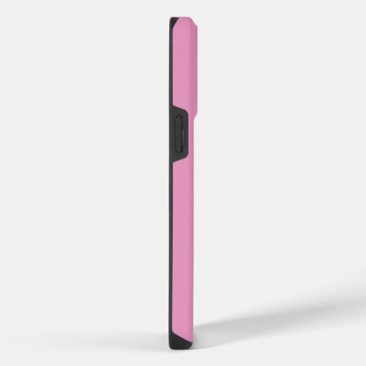 Witte bloemenmonogram iPhone / iPad hoesje iPhone Hoesje (Rechterkant)