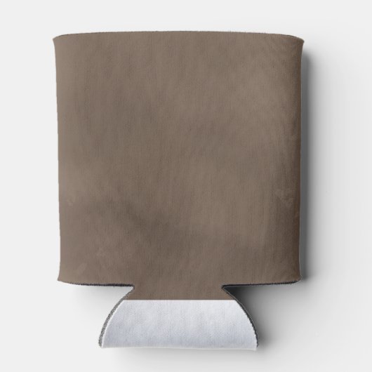 Witte Bloemenneutrale Herfst 70ste Verjaardag Blikjeskoeler (Achterkant)