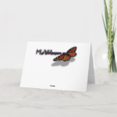 Witte bloesem Clusters Spring Flowering Pear Tree Bedankkaart (Achterkant)