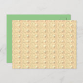 Witte Bloesems Abstracte Dankbaarheid Briefkaart (Voorkant / Achterkant)