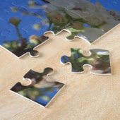Witte Bloesems I Sierlijke Peerboom Legpuzzel (Zijkant)