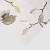 Witte bloesems tissuepapier (Detail)