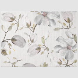 Witte Bloesems Tissuepapier