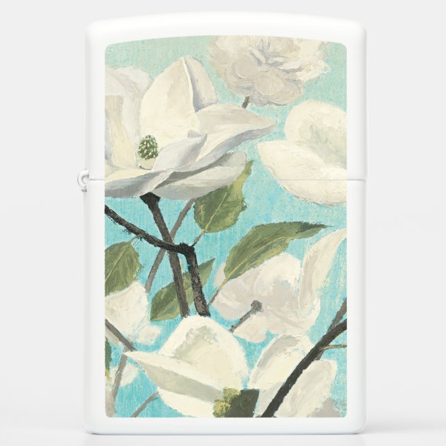 Witte bloesems uit het zuiden (Voorkant)
