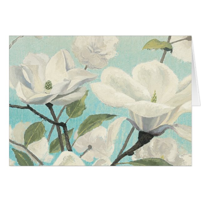 Witte bloesems uit het zuiden (Voorkant Horizontaal)