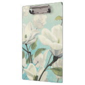 Witte bloesems uit het zuiden klembord (Links)