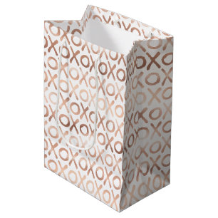 Witte Blush Roze Roze Goud XOXO Medium Cadeauzakje