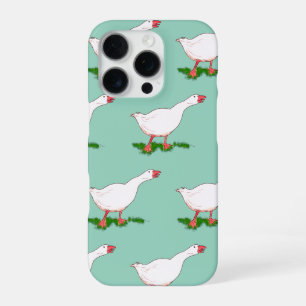 witte boerderijen gans iPhone 16 pro hoesje