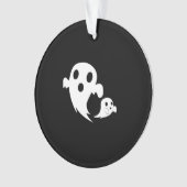 Witte Boo Ornament (voorkant)