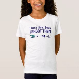 Witte Boogschutter Meisje Boogschutter T-shirt