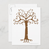 Witte boom van Gondor Briefkaart (Voorkant / Achterkant)