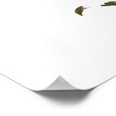 Witte boom van Gondor Poster (Hoek)