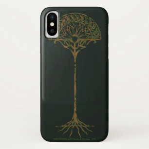 Witte boom van Númenor iPhone X Hoesje
