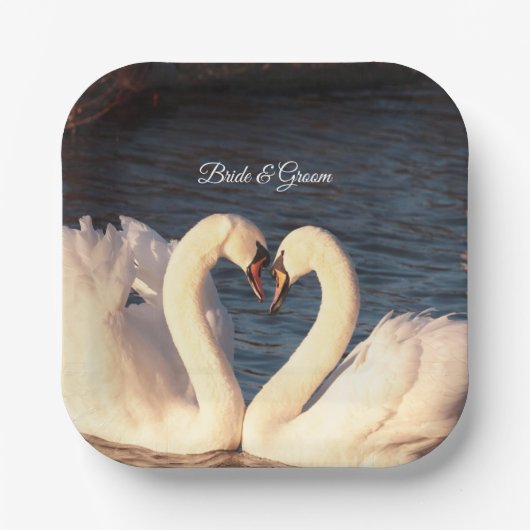 Witte Bord van swans-papier (Voorkant)