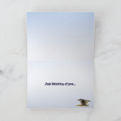 Witte borst Nuthatch Vriendschap Kaart (Binnen)