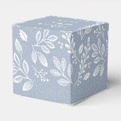 Witte Botanicals Dusty Blue Dank u Bedankdoosjes (Achterkant)