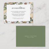 Witte Botanische Bohemien | Accommodaties Informatiekaartje (Voorkant / Achterkant)