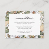 Witte Botanische Bohemien | Accommodaties Informatiekaartje (Voorkant)