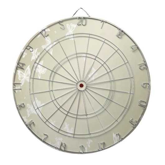 Witte boter dartbord (Voorkant)