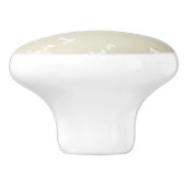 Witte boter keramische knop (Zijkant)