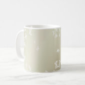 Witte boter koffiemok (Voorkant links)