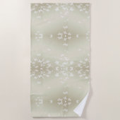 Witte boter strandlaken (Voorkant)