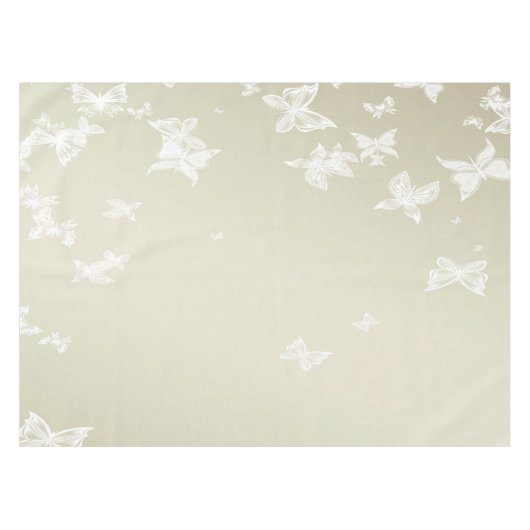 Witte boter tafelkleed (Voorkant (Horizontaal))