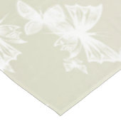 Witte boter tafelkleed (Gekanteld)