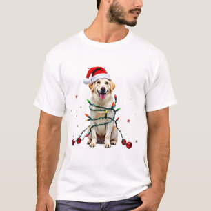 Witte Boxer Hond Lelijke Kersttrui Grappig Kerst  T-shirt