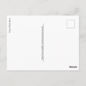 Witte Briefkaart (Achterkant)