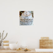 Witte bruiloft poster (Keuken)