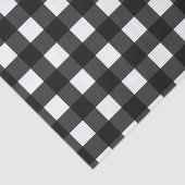 Witte Buffel Groot geruite Tissuepapier (Detail)