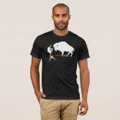 Witte buffel t-shirt (Voorkant volledig)