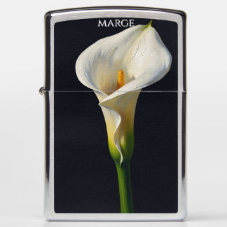 Witte Calla Lelie Fijne Kunst Olie Schilderij Prin