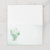 Witte Calla Lily Blank Plaats Kaarten (Buitenkant ongevouwen)