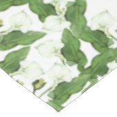  witte Calla Lily Flowers Tablecloth Tafelkleed (Gekanteld)