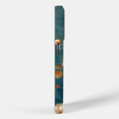 Witte Camellia Bloemendesign Case-Mate iPhone Case (Achterkant / Rechts)